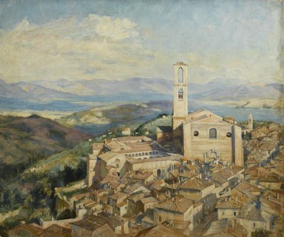 I tetti di Perugia da Susan Isabel Dacre